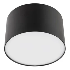 Lindby LED spot Nivoria, 11 x 7 cm, zwart, metaal