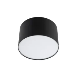 Lindby LED spot Nivoria, 11 x 7 cm, zwart, metaal