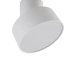 Lindby LED spot Nivoria, Ø 14 cm, wit, zwenkbaar