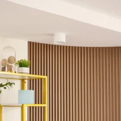 Lindby LED spot Nivoria, Ø 12 cm, 15 W, wit, metaal