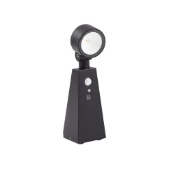 Lindby LED spot Raide, sensor, zwart, aluminium
