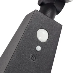 Lindby LED spot Raide, sensor, zwart, aluminium