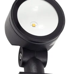 Lindby LED spot Raide, sensor, zwart, aluminium