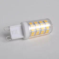 Lindby LED stiftlamp, G9, 3 W, helder, 3.000 K, 330 lm