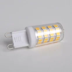 Lindby LED stiftlamp, set van 3, G9, 3 W, helder, 3.000 K