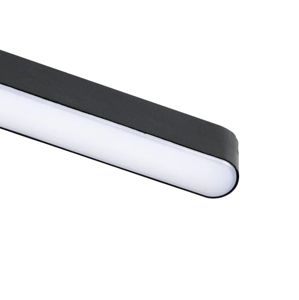Lindby LED strip 48 V Lumaro,zwart,20W,kunststof,dimbaar
