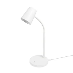 Lindby LED tafellamp Ailina, hoogte 36 cm, wit, dimbaar