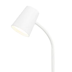 Lindby LED tafellamp Ailina, hoogte 36 cm, wit, dimbaar