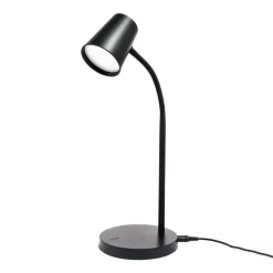Lindby LED tafellamp Ailina, hoogte 36 cm, zwart, dimbaar