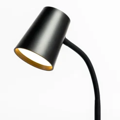 Lindby LED tafellamp Ailina, hoogte 36 cm, zwart, dimbaar