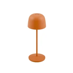 Lindby LED tafellamp Arietty, oranje, dimbaar, IP65