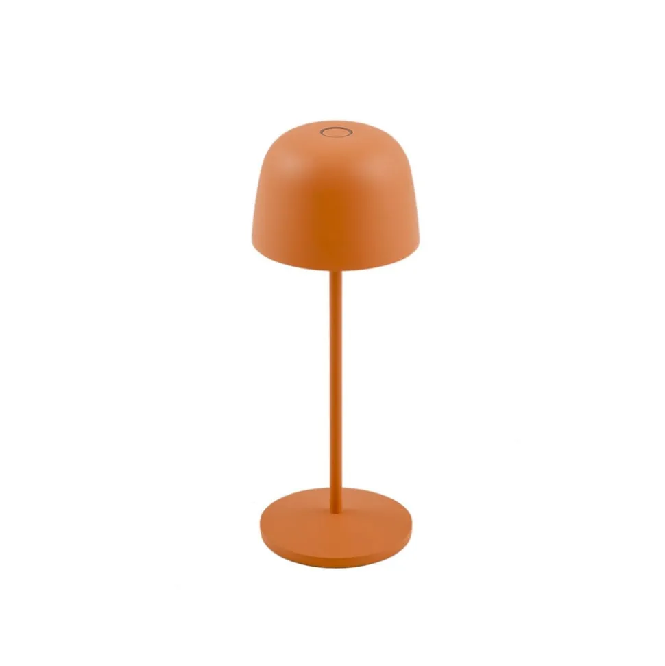 Lindby LED tafellamp Arietty, oranje, dimbaar, IP65
