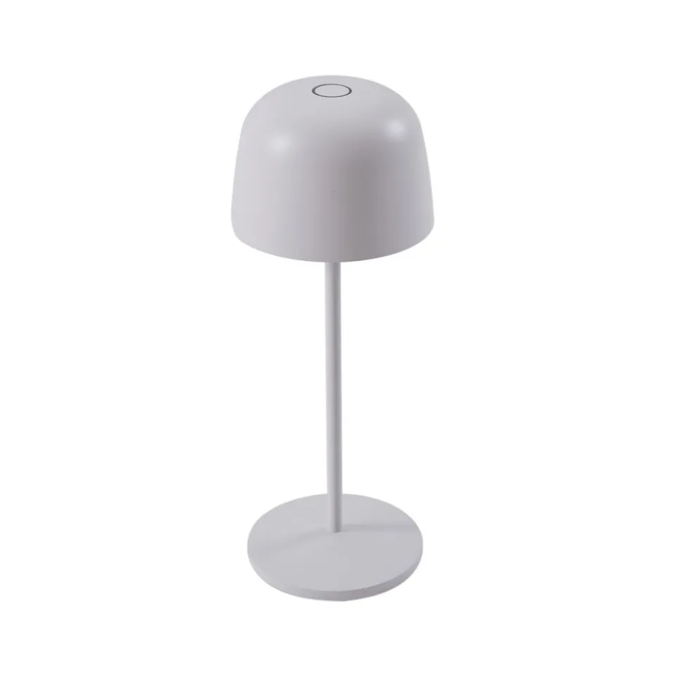 Lindby LED tafellamp Arietty, wit, dimbaar, IP65