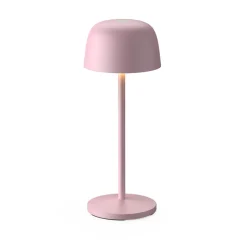 Lindby LED tafellamp Arietty, roze, dimbaar, IP54