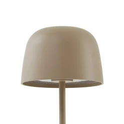 Lindby LED tafellamp Arietty, beige, dimbaar, IP65