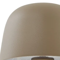 Lindby LED tafellamp Arietty, beige, dimbaar, IP65