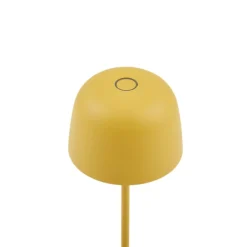 Lindby LED tafellamp Arietty, geel, dimbaar, IP65