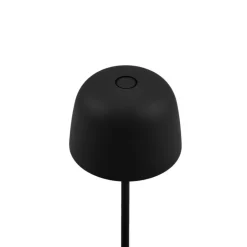 Lindby LED tafellamp Arietty, zwart, dimbaar, IP65