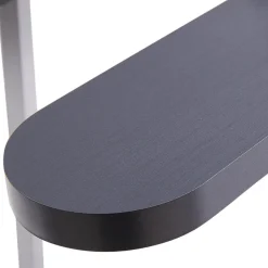 Lindby LED tafellamp Elvir, grijs, aluminium, hoogte 53cm, CCT