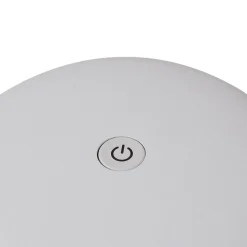 Lindby LED tafellamp Evelen, wit, IP54, CCT