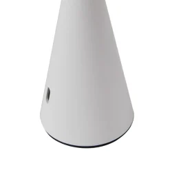 Lindby LED tafellamp Evelen, wit, IP54, CCT