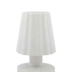 Lindby LED tafellamp Jovem, wit, kunststof, RGB