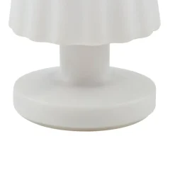 Lindby LED tafellamp Jovem, wit, kunststof, RGB