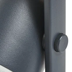 Lindby LED tafellamp Kalevi, zwart, aluminium, CCT