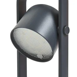 Lindby LED tafellamp Kalevi, zwart, aluminium, CCT