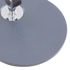 Lindby LED tafellamp Nyxaris, grijs, metaal, CCT, 50 cm