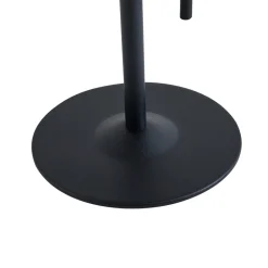 Lindby LED tafellamp op zonne-energie Hilario, zwart, ijzer, oplaadbare