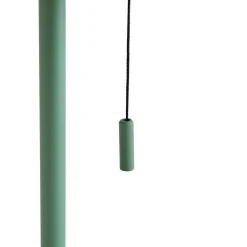 Lindby LED tafellamp op zonne-energie Hilario, groen, ijzer, oplaadbare