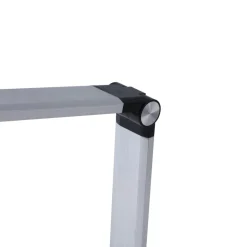 Lindby LED tafellamp Valtaris, zilver, aluminium, CCT, dimbaar