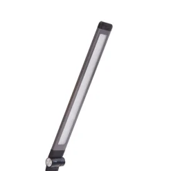 Lindby LED tafellamp Valtaris, grijs, aluminium, CCT, dimbaar