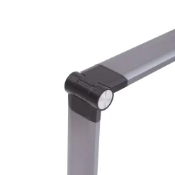 Lindby LED tafellamp Valtaris, grijs, aluminium, CCT, dimbaar