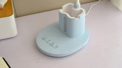 Lindby LED tafellamp Zephyra, blauw, CCT, dimbaar