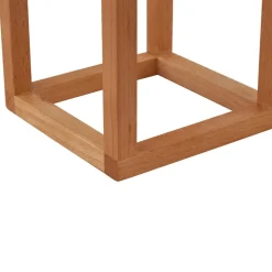 Lindby LED terraslamp Peransa, hout, 25 cm hoog