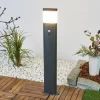 Lindby LED tuinpadverlichting Marius, 80 cm, antraciet, sensor