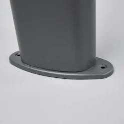 Lindby LED tuinpadverlichting Marius, 80 cm, antraciet, sensor