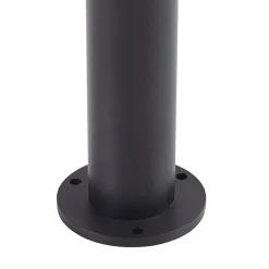 Lindby LED tuinpadverlichting Amila, zwart, aluminium, IP54