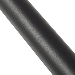 Lindby LED tuinpadverlichting Luzian, hoogte 80 cm, zwart, grondspies