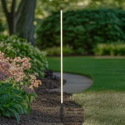 Lindby LED tuinpadverlichting Neano, 120 cm, zwart, metaal, IP65