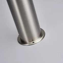 Lindby LED tuinpadverlichting Lanea, 60 cm, grijs, sensor, IP44