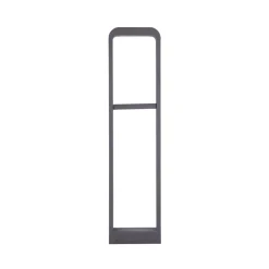 Lindby LED tuinpadverlichting Darko, 80 cm, grijs, metaal, IP54