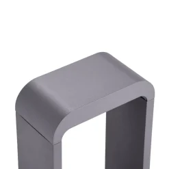 Lindby LED tuinpadverlichting Darko, 100cm, grijs, metaal, IP54