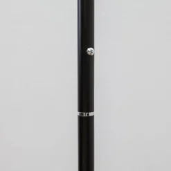 Lindby LED uplighter Malea, 180 cm, zwart, metaal