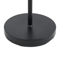 Lindby LED uplighter Malea, 180 cm, zwart, leesarm