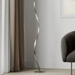 Lindby LED vloerlamp Criostal, RGBW, dimbaar, afstandsbediening