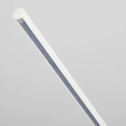 Lindby LED vloerlamp Danua, wit, metaal, hoogte 200cm