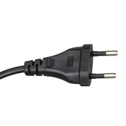 Lindby LED vloerlamp Danua, zwart, metaal, hoogte 200 cm